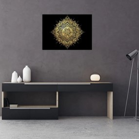 Obraz na szkle - Mandala bogactwa (70x50 cm)