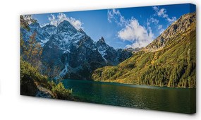 Zdjęcie na płótnie Góry i Jezioro