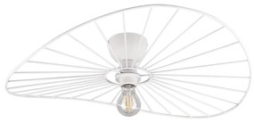 Biała lampa sufitowa ø 60 cm Chapeau – Trio