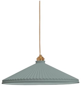 Zielona lampa wisząca SULION Elena, wys. 150 cm