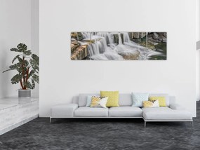 Obraz wodospadów (170x50 cm)