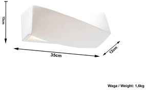 Kinkiet ceramiczny Nice Lamps Taurus Mini