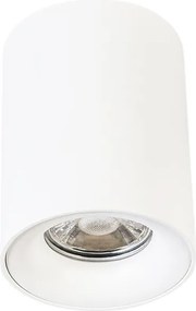 Zestaw 4 nowoczesnych reflektorów natynkowych białe GU10 50mm - Ronda