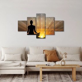 Obraz medytacji (125x70 cm)