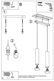 Ceglasta lampa wisząca Castro – Nice Lamps