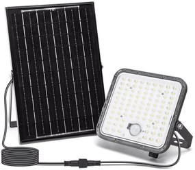 Aigostar - LED Ściemnialny naświetlacz solarny z czujnikiem LED/10W/3,4V IP66 + pilot