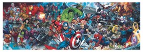 Tref Puzzle Panoramiczne Świat Marvela, 1000 elementów