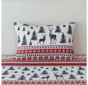 Poszewka na poduszkę z mikrofibry TWINKLE CHRISTMAS 50x70 cm, kolorowa