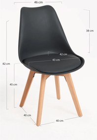 Pakiet 6 krzese Synk Basic