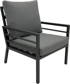 Doppler MANHATTAN - aluminiowe krzesło ogrodowe - Towar rozpakowany (N582)