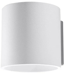 Biały kinkiet Sollux Roda