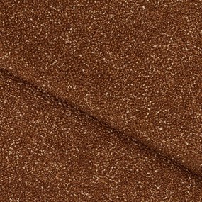 Tapicerowane łóżko dwuosobowe ze schowkiem ze stelażem 140x200 cm w kolorze ochry Pointt – ELTAP