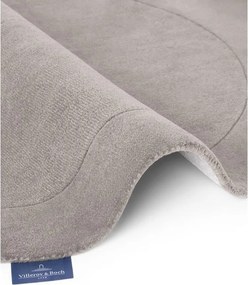 Szary okrągły dywan z mieszanki wełny tkany ręcznie ø 160 cm Kari Organic – Villeroy&amp;Boch