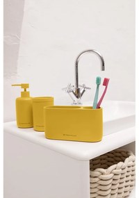 Musztardowy dozownik do mydła z żywicy polimerowej 325 ml Tom Tailor T-Color Bath – Wenko