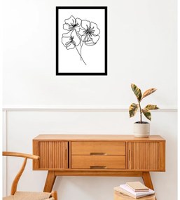 Plakat 29x41 cm Black Poppy – Veronika Boulová