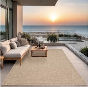 Dywan Kansas Wewnątrz Zewnątrz Styl Juta podstawowy Odporny Pogodę - Natura - 120 x 170 cm