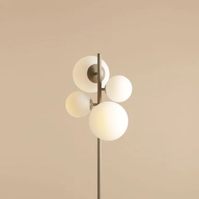 Beżowa lampa podłogowa Bloom Beige