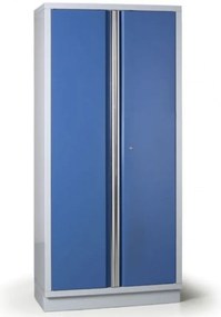 Metalowa szafa warsztatowa EXPERT, 2000 x 915 x 458 mm, niebieski