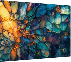 Obraz na szkle - Szklana mozaika (70x50 cm)