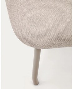 Beżowy puf Belina – Kave Home