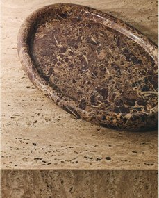 Marmurowa taca dekoracyjna 28x43 cm Lenorel – Kave Home