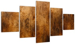 Obraz - Detal drewna (125x70 cm)