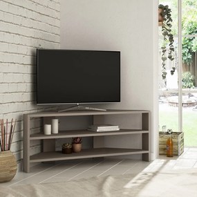 Beżowa szafka pod TV 114x45x36 cm Thales Corner – Kalune Design