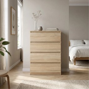 Komoda NUDO 70 cm do Salonu Sypialni Dąb sonoma