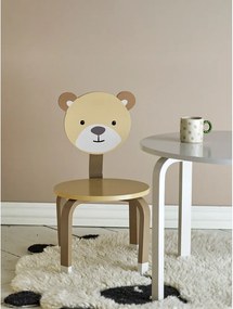 Brązowe krzesło dziecięce Marle – Bloomingville Mini