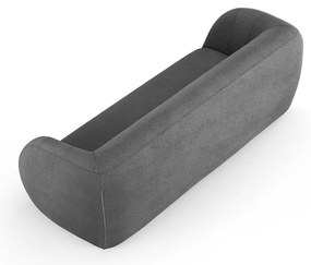 Szara sofa z materiału bouclé 230 cm Essen – Cosmopolitan Design