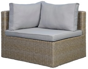 Beżowo-jasnobrązowy zestaw mebli ogrodowych Modular – Unique Furniture