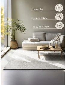 Jasnoszary dwustronny dywan tkany ręcznie z juty 120x170 cm Bouclé Jaipur – Hanse Home