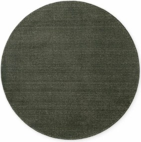 Ciemnozielony wełniany okrągły dywan tkany ręcznie ø 200 cm Greenwich – Ted Baker