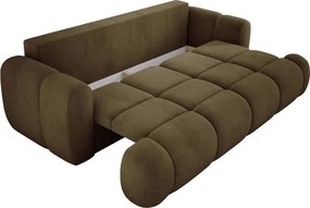 Sofa Kanapa BOMO 3 osobowa z funkcją spania i pojemnikiem w tkaninie SALVADOR 10 WERSAL