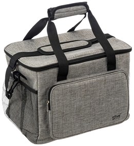Torba termiczna na zakupy, szara, 20 l