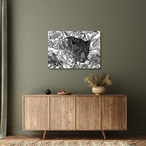Obraz na szkle - Egzotyczny ogród (70x50 cm)