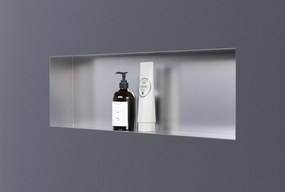 Półka wnękowa ścienna ze stali nierdzewnej NT206010X