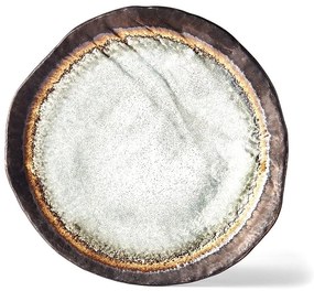 Szary ceramiczny talerz MIJ Akane, ø 27 cm