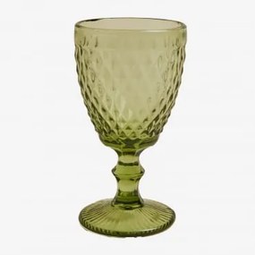 Pack 4 Kieliszków Do Wina 32 Cl Ze Szkła Koviran Jasna Zieleń - Sklum