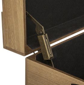 Zestaw pudełek, kuferki z MDF w trzech rozmiarach