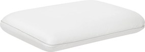 HOMCOM Poduszka z pianki memory, poduszka na szyję z zdejmowanym pokrowcem, ergonomiczna 60 x 40 cm, kremowy