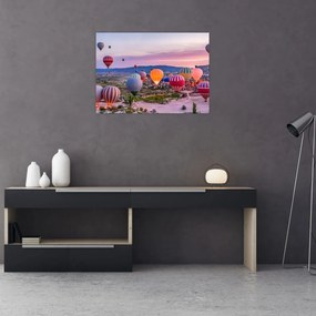 Obraz - Balony na ogrzane powietrze (70x50 cm)