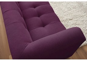 Ciemnofioletowa sofa 324 cm Kleber – Bobochic Paris