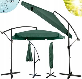 Składany parasol ogrodowy Floriva YN7011-GR, zielony