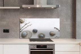 Szkło do Kuchni na Ścianę Wielkanocne Pisanki i Bazie