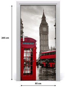 Fototapeta samoprzylepna na drzwi Big Ben Londyn