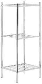 Regał łazienkowy w kolorze srebra 33x78 cm – Premier Housewares