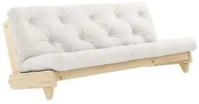 Sofa rozkładana z jasnobeżowym pokryciem Karup Design Fresh Natural