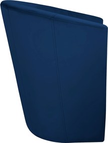Fotel CLUB tkanina Welur elegancki fotel tapicerowany do salonu i gabinetu : Kolor tkaniny - VELVET - MG16