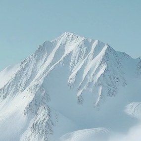 Fototapeta - Ośnieżone góry (196x136 cm)